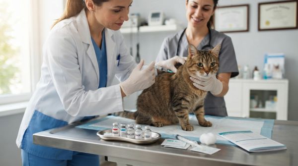 L'histoire de la vaccination des chats : De la rage à la leucose