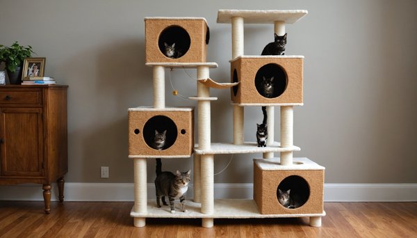 L'arbre à chat original : design innovant pour vos félins